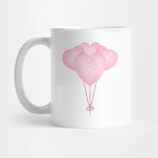 Balloon Heart Valentine Mug